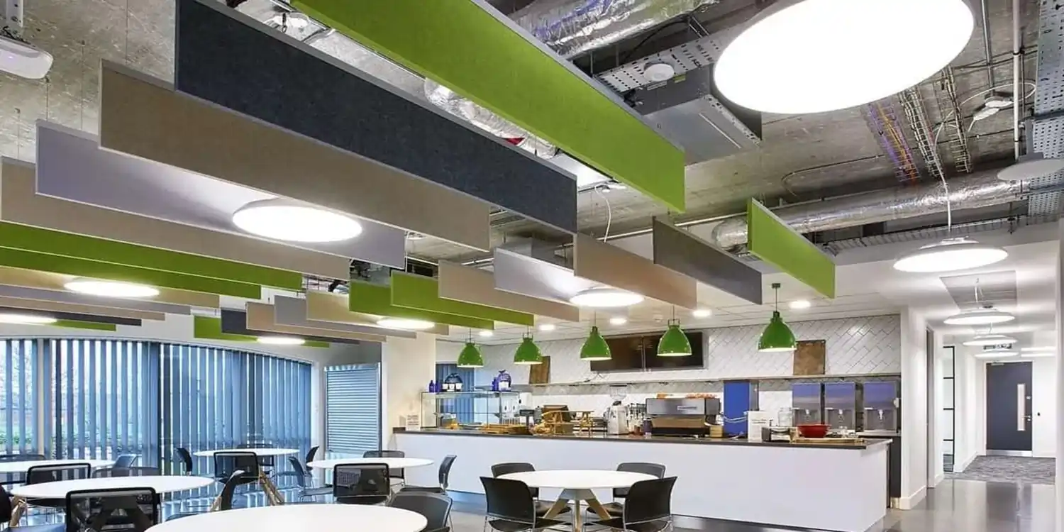 acoustic baffle ceiling