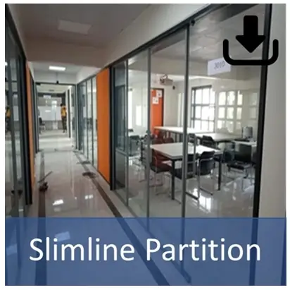 slim line partition catalogue