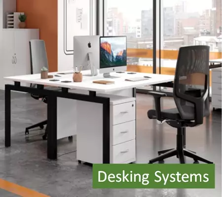 open space desking system