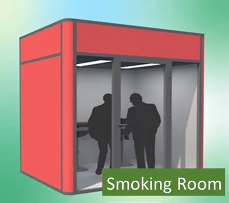 smoking room
